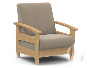 Кресло для отдыха Омега (бук лак/CATANIA LATTE) в Жуланке - zhulanka.mebel54.com | фото
