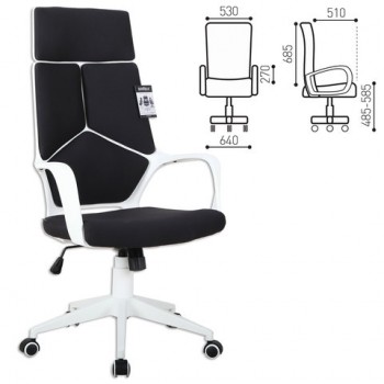 Кресло офисное BRABIX Prime EX-515 (черная ткань) в Жуланке - zhulanka.mebel54.com | фото