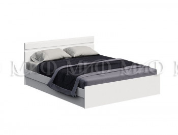 Кровать Нэнси New 1,4м (Белый/белый глянец) в Жуланке - zhulanka.mebel54.com | фото