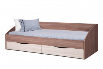 Кровать одинарная "Фея-3" (симметричная) в Жуланке - zhulanka.mebel54.com | фото