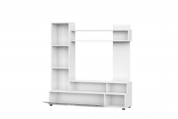 Мебель для гостиной "МГС 9" Белый / Цемент светлый в Жуланке - zhulanka.mebel54.com | фото