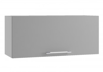Норд ШВГ 800 Шкаф верхний горизонтальный (Софт смок/корпус Белый) в Жуланке - zhulanka.mebel54.com | фото